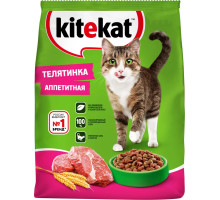 Kitekat сухой корм для кошек, Аппетитная телятинка, 350г 