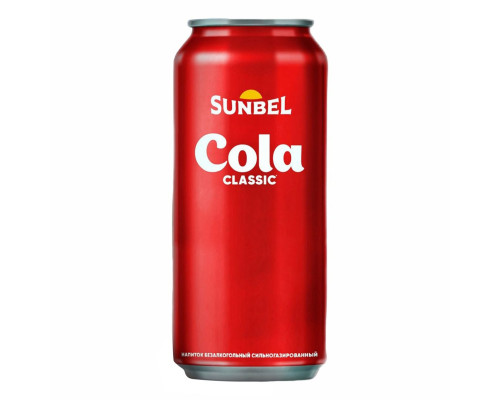 Sunbel Cola Classic напиток газированный, 0,45л