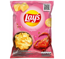 Чипсы Lays Краб, 70г