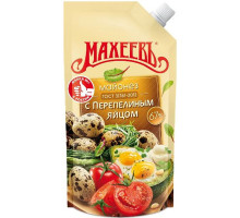 Махеевъ Майонез С перепелиным яйцом, 190мл