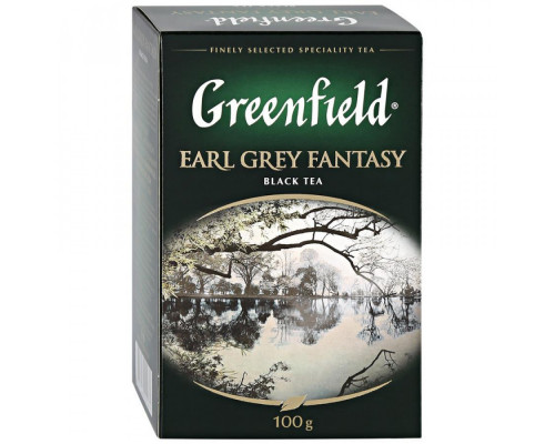 Чай Greenfield Earl Grey Fantasy черный, 100г