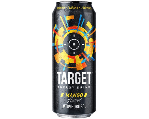 Target Манго тонизирующий напиток энергетический, 0,45л