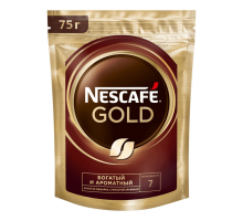 Кофе Nescafe Gold растворимый, 75г