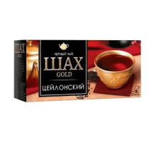 Чай черный Шах Gold Цейлонский, 25*2г