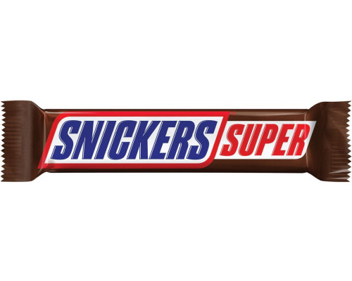 Шоколадный батончик Snickers Super, 80г