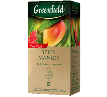 Чай Greenfield Spicy Mango зеленый 25х1,5г