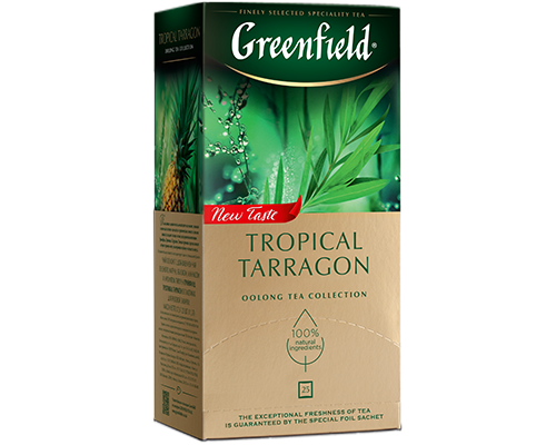 Чай Greenfield Tropical Tarragon зеленый 25х1,5г