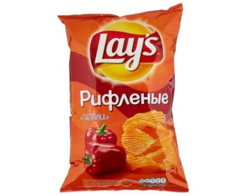 Чипсы Lays Паприка, 140г