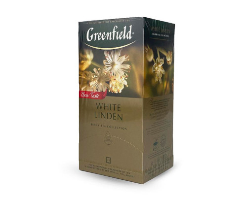 Чай Greenfield White Linden, 25*1,5г