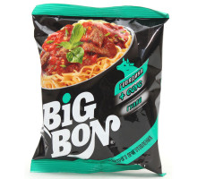 Лапша BIG BON говядина+соус гуляш, 75г