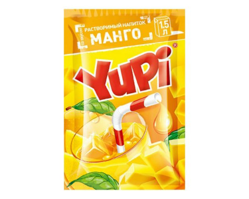 Растворимый напиток YUPI Манго, 12г