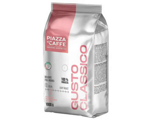 Кофе в зернах PIAZZA del CAFFE Gusto Classico, 1000г