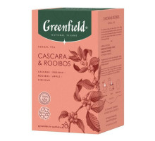 Чай Greenfield Natural Tisane Каскара энд Ройбош, 20*1,8г