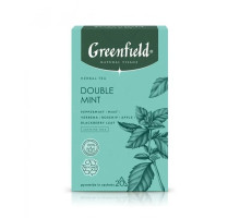 Чай Greenfield Natural Tisane Дабл Минт, 20*1,8г