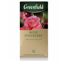 Чай Greenfield Lemon Rose Pineberry черный, 25*1,5г