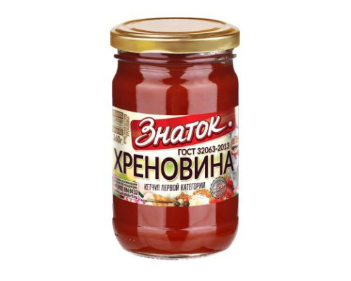 Томатный соус «Хреновина» «Знаток», 360 г × 8 шт.