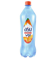 ASU вода без газа, Персик, 0,5л