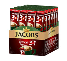 Кофе Jacobs Крепкий растворимый 3 в 1, 13,5г