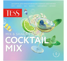 Чай Tess Coctail Mix ассорти 4 вкуса, 20*1,5г