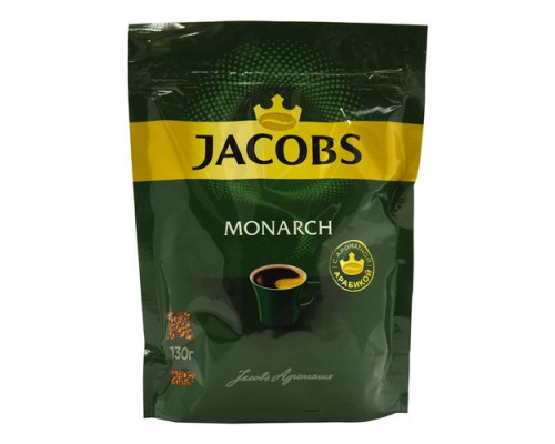 Кофе Jacobs Monarch растворимый сублимированный, 130г