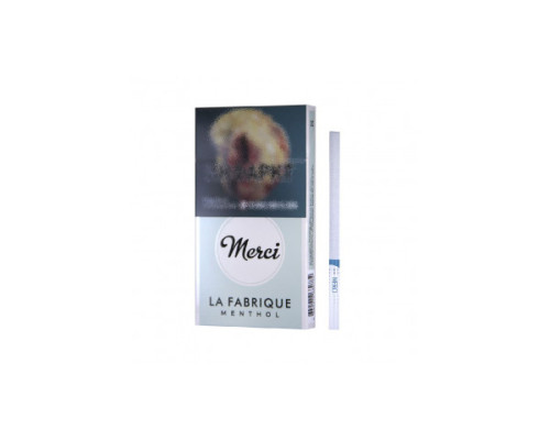 Сигареты Merci La Fabrique Menthol Super Slim Сигареты Merci La Fabrique Menthol Super Slim