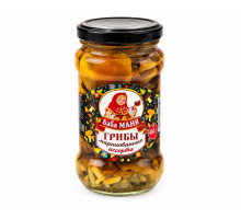 Грибы маринованные ассорти, Баба Маня, 460 г