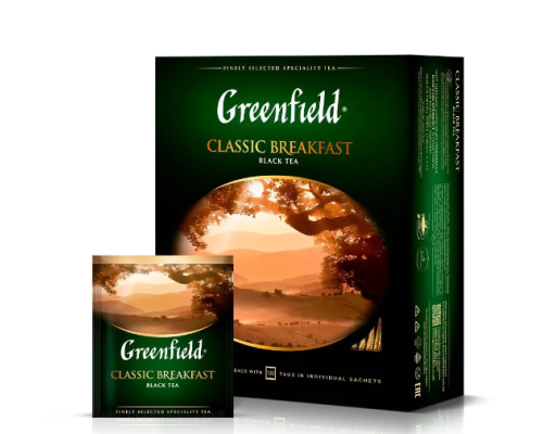 Чай Greenfield Classic Breakfast, 100*2г