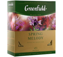 Чай Greenfield Spring Melody черный, 100*1,5г