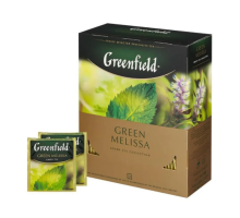 Чай Greenfield Green Melissa, 100*1,5г