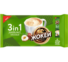 Кофе растворимый Жокей Ореховый 3 в 1, 50*12г