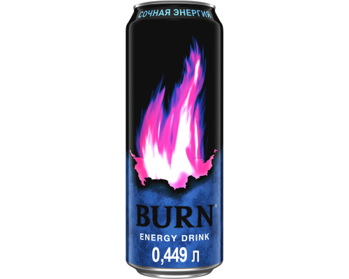 Burn Сочная энергия без сахара, 12х0,449л