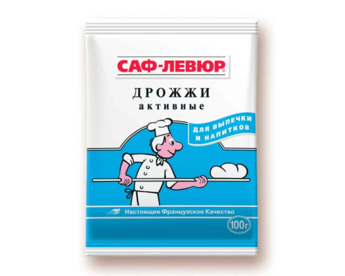 Дрожжи хлебопекарные Саф-Левюр, 100г