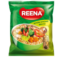 Лапша Reena с грибами шиитаке быстрого приготовления, 65 г