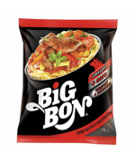 Лапша Big Bon Говядина + томатный соус, 75 гр