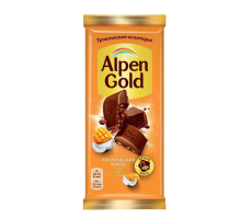 Шоколад Alpen Gold Тропический кокос, 80г