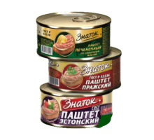 Паштет Знаток микс 3 вкуса, 3*230г