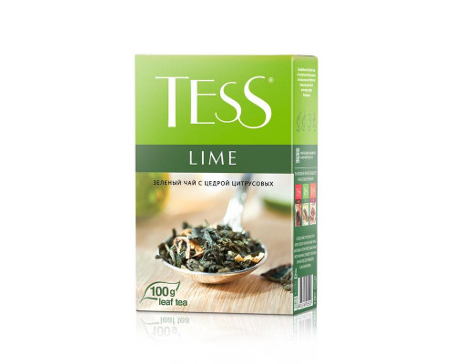 Чай зеленый Tess Lime, 100г.