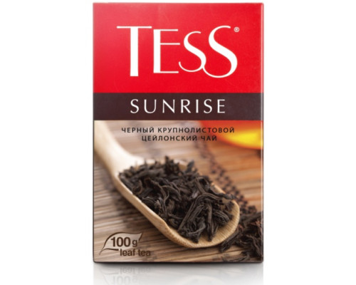 Чай черный Tess Sunrise, 100г