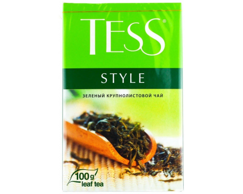 Чай зеленый Tess Style, 100г.