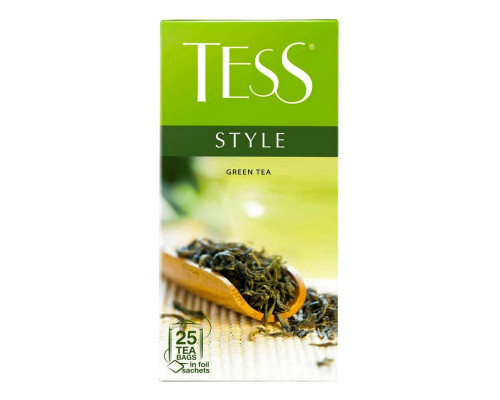 Чай зеленый Tess Style, 25*1,8г