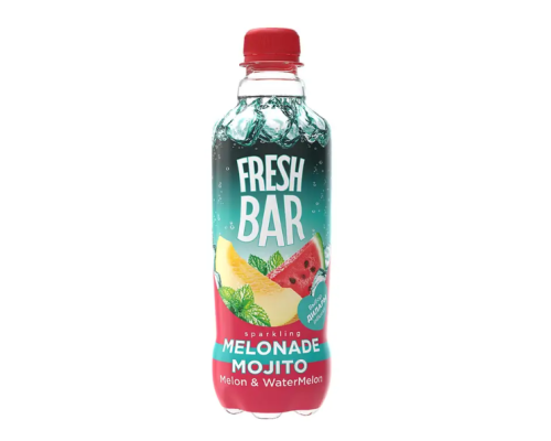 Газированный напиток Fresh Bar Melonade Mojitto, 0,48л Газированный напиток Fresh Bar Melonade Mojitto, 0,48л