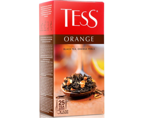 Чай зеленый Tess Orange, 25*1,5г
