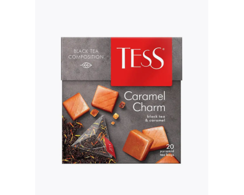 Чай черный Tess Caramel Charm, 20*1,8г