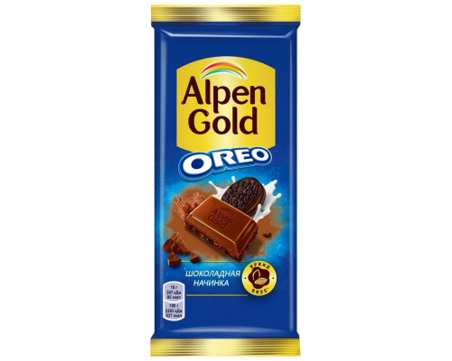 Шоколад Alpen Gold ОREO, 85г