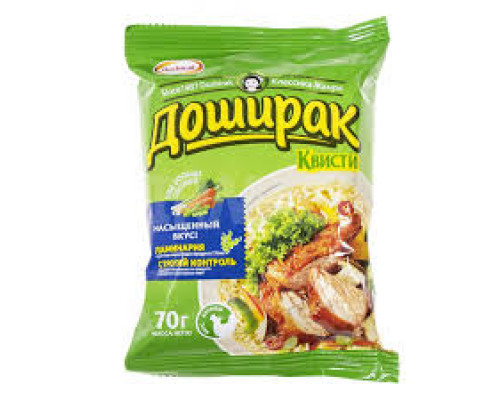 Лапша "Доширак Квисти" Курица, 70г Лапша "Доширак Квисти" Курица, 70г