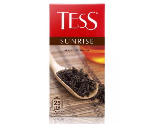 Чай черный Tess Sunrise, 25*1,8г Чай черный Tess Sunrise, 25*1,8г