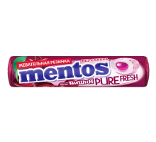 Жевательная резинка Mentos Pure fresh Вишня, 15,5г