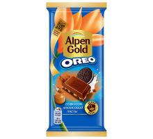Шоколад Alpen Gold OREO Арахисовая паста, 85г