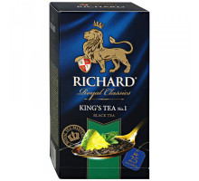 Чай Richard Kings Tea №1 черный, 25*2г