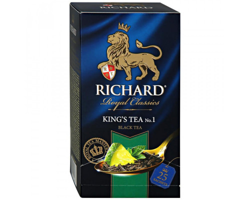 Чай Richard Kings Tea №1 черный, 25*2г